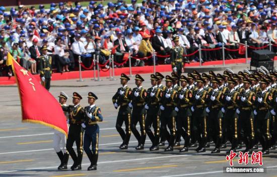台湾舆论：大陆阅兵裁军展示维护和平的力量和善意