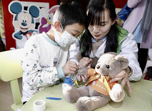 全国首个“儿童医疗游戏辅导项目” 助儿童消除医疗恐惧