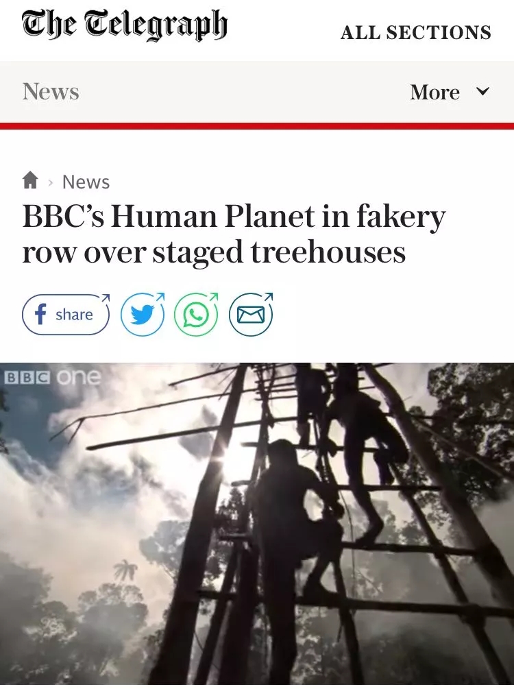 BBC东谈主设崩？记录片作秀引哗然，网友：还我感动和颤动
