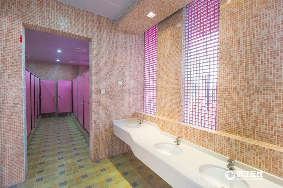 高颜值小清新 杭州一小学校园堪比童话世界(组图)