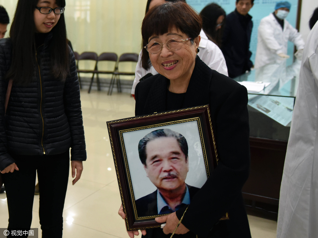 日本籍老人去世蘇州捐贈遺體