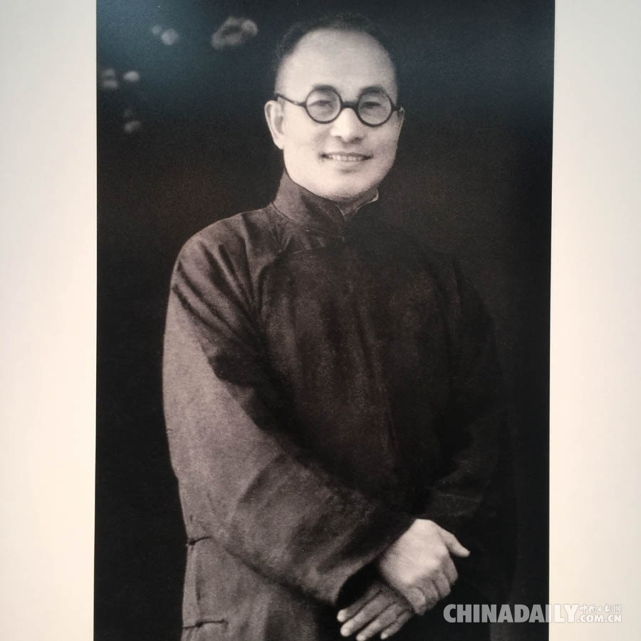 组图：叶景吕肖像在沪展出