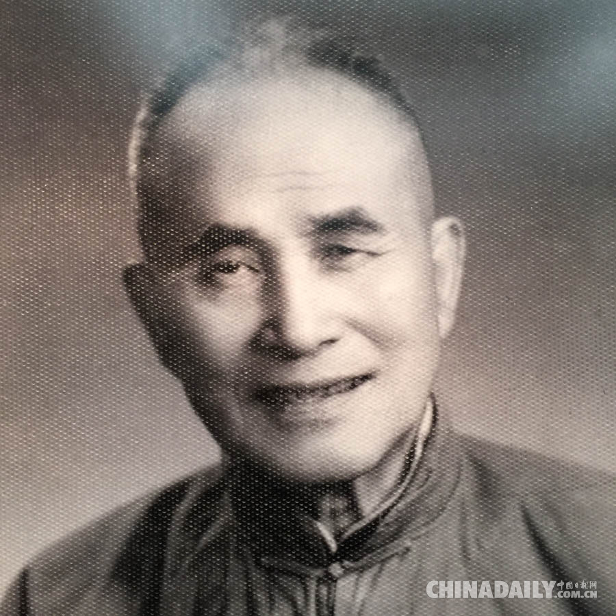组图：叶景吕肖像在沪展出
