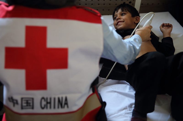 中国红十字援外医疗队赴阿富汗 开展“一带一路”大病患儿人道救助行动