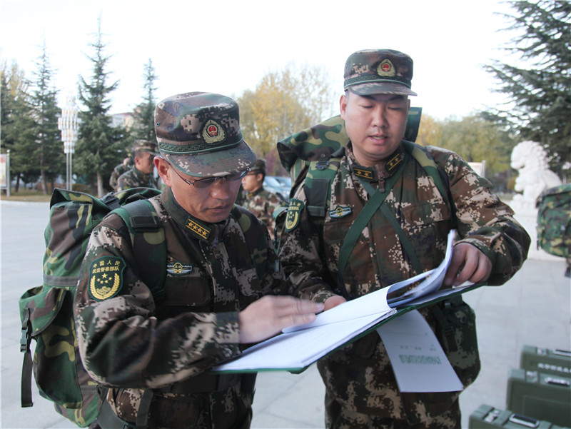武警西藏森林总队积极投入抗震救灾工作