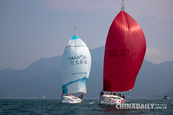 2018首届中国帆船公开赛闭幕, 1600海里“向海而生”